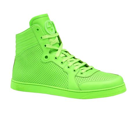 gucci men's 322730|Buy Gucci Leather Hightop .